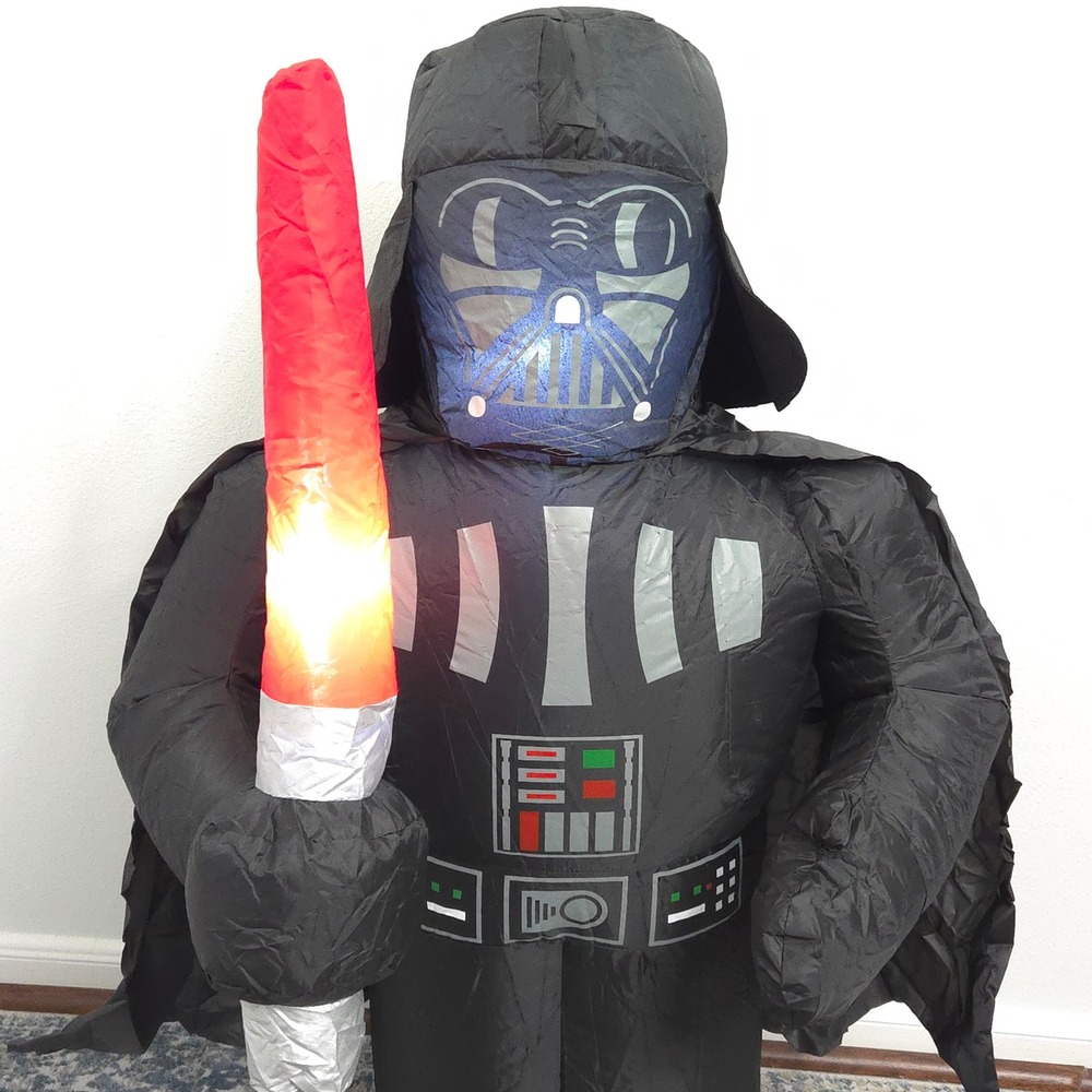 Gemmy Star Wars Darth Vader‎ 2016 Light-Up Airblown Inflatable- 3.5 ft - Picture 5 of 8